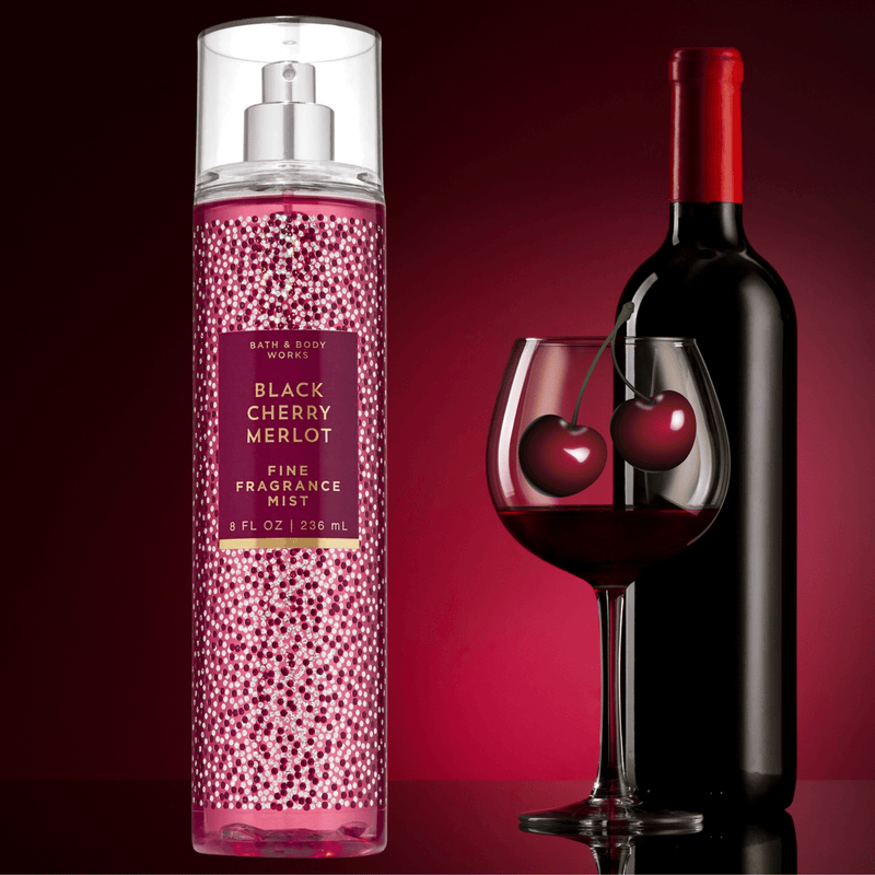 Black Cherry Merlot Perfumes, Sprays, Body Care + More - Bath & Body Works Dupe