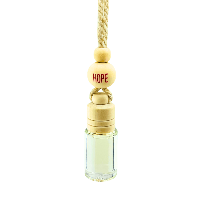 Hanging Car Oil + Christmas Tree Diffuser - 4 Choices * Believe * Hope * Joy * Peace