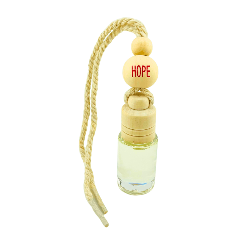 Hanging Car Oil + Christmas Tree Diffuser - 4 Choices * Believe * Hope * Joy * Peace
