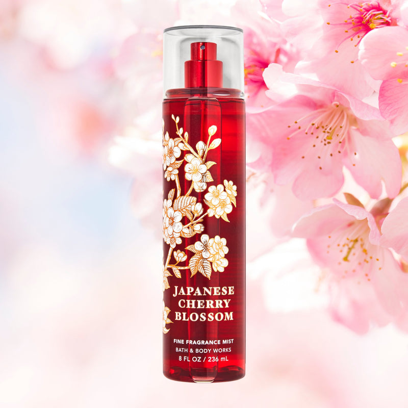 Japanese Cherry Blossom Perfumes, Sprays, Lotions + More - Bath & Body Works Dupe